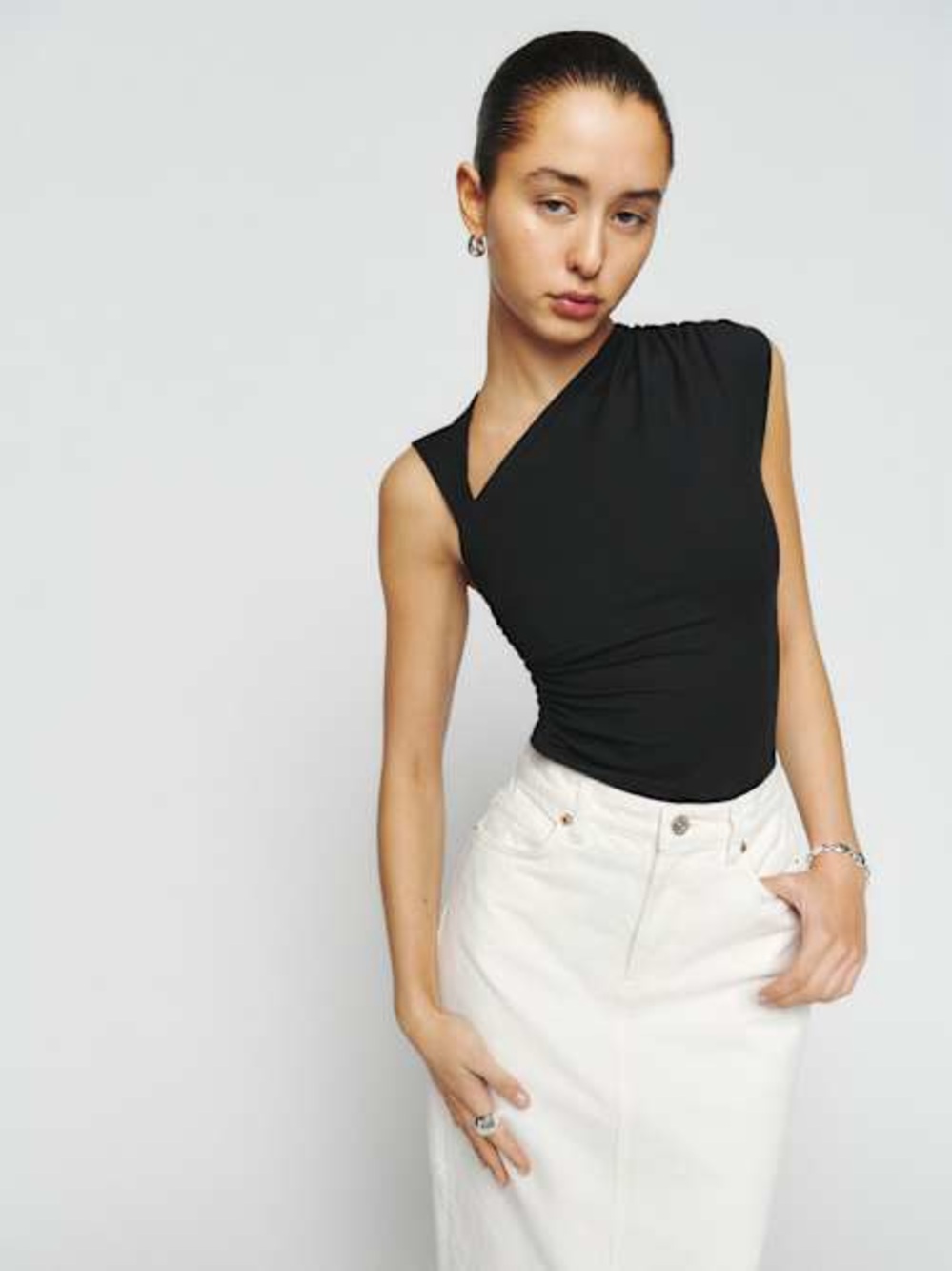 Reformation Shae Knit Top